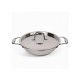 مقلاة ستانلس ستيل 22 سم