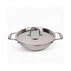 مقلاة ستانلس ستيل 26 سم