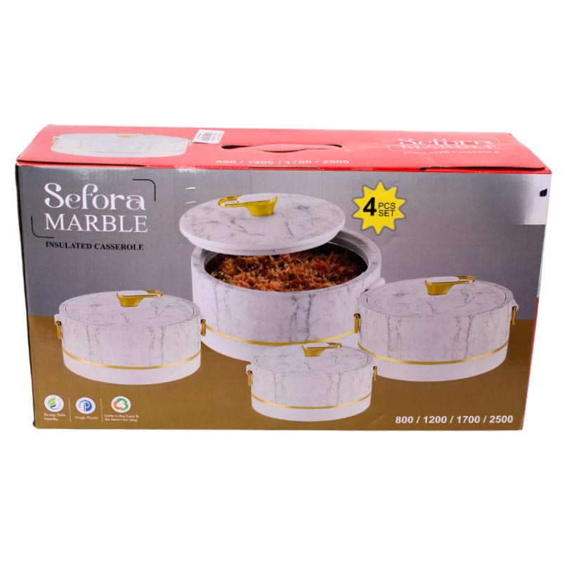 طقم حافظات طعام 4 حبات