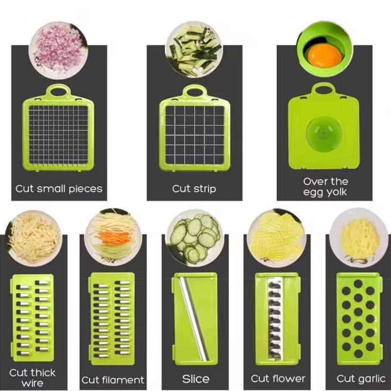 قطاعة خضار 8 في 1