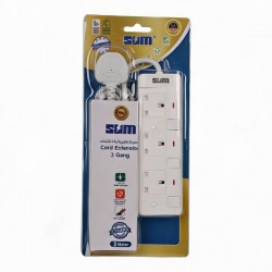 توصيلة كهربائية 3 منافذ 3 متر