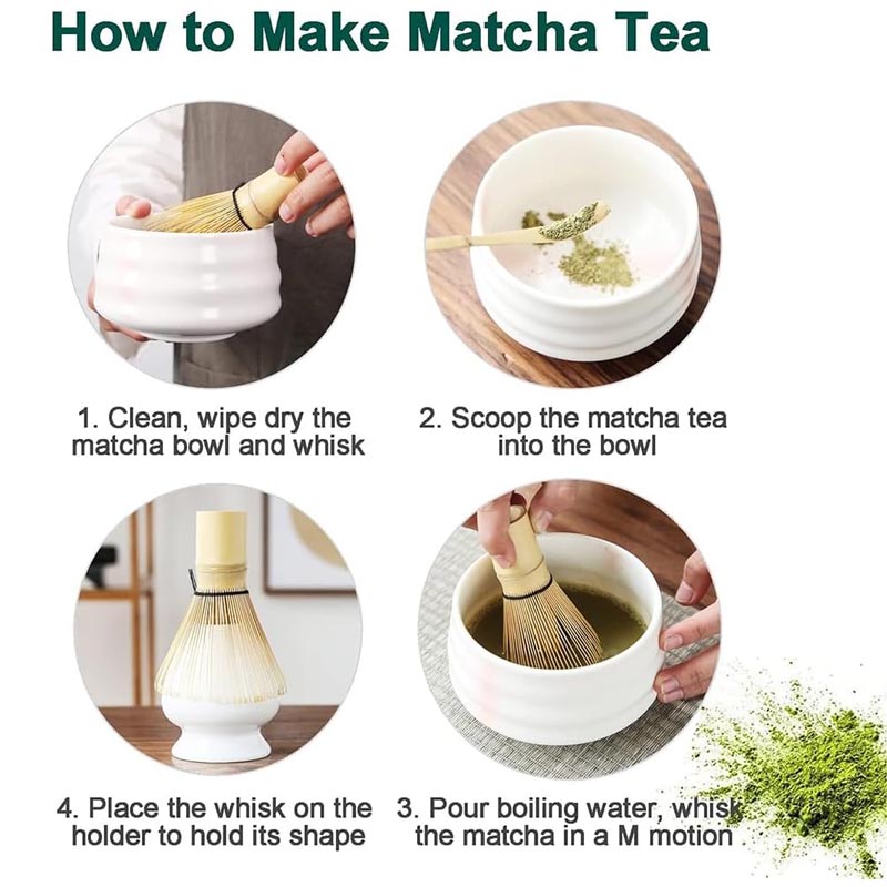 طقم ادوات تحضير شاي الماتشا