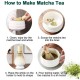 طقم ادوات تحضير شاي الماتشا