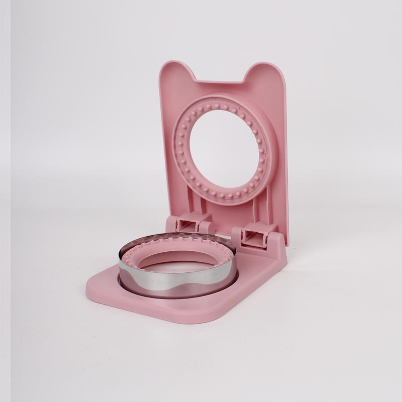 قطاعة توست يدوية دائري مع قالب استيل