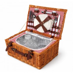 سلة رحلات ريفية ل4 اشخاص مع ملحقات متكاملة