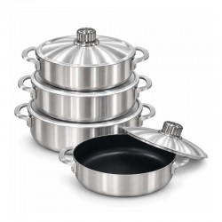 Aluminum Non Stick Pot Set 4 Sizes – 20 / 24 / 26 / 30 cm