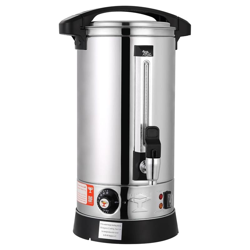 مكلاين غلاية مياه من الستانلس ستيل | سعة 10 لتر – تحكم بدرجة الحرارة وحماية متعددة