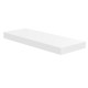 رف حائط لون ابيض | طول 70 سم – عمق 23.5 سم – سمك 3.8 سم