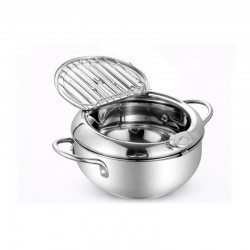 قدر قلي ستانلس ستيل 24 سم – 3.4 لتر