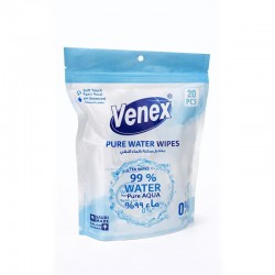 فينكس مناديل مبللة بالماء النقي 20 حبة فينكس مناديل مبللة بالماء النقي 20 حبة