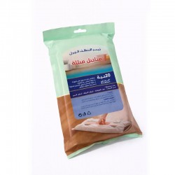 مناديل مبللة لتنظيف الارضيات 40*21 سم – 20 حبة