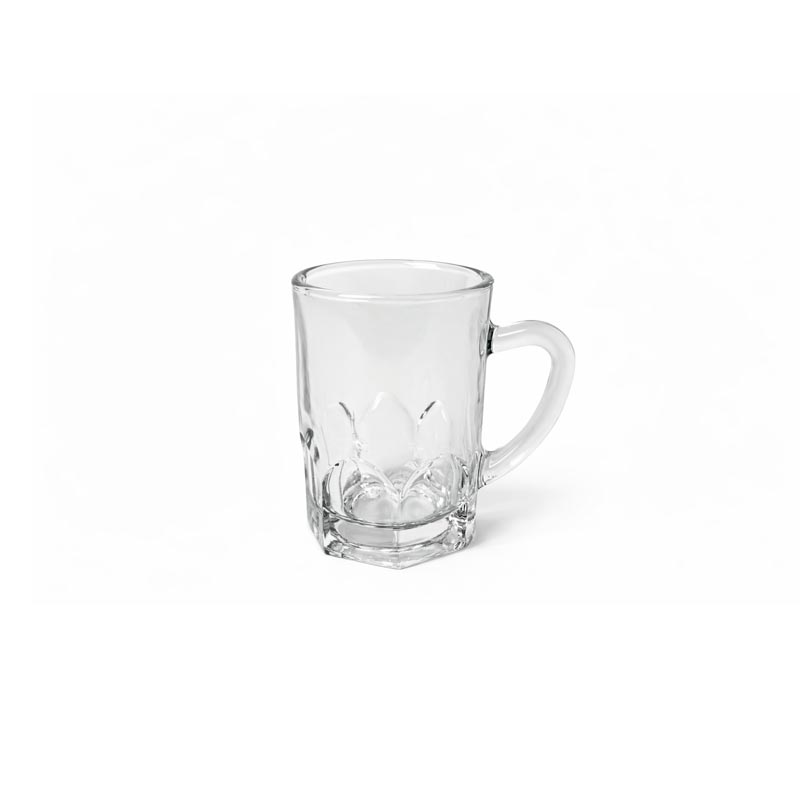 بيالة شاي زجاج شفافة بسعة 120 مل – طقم 6 حبة