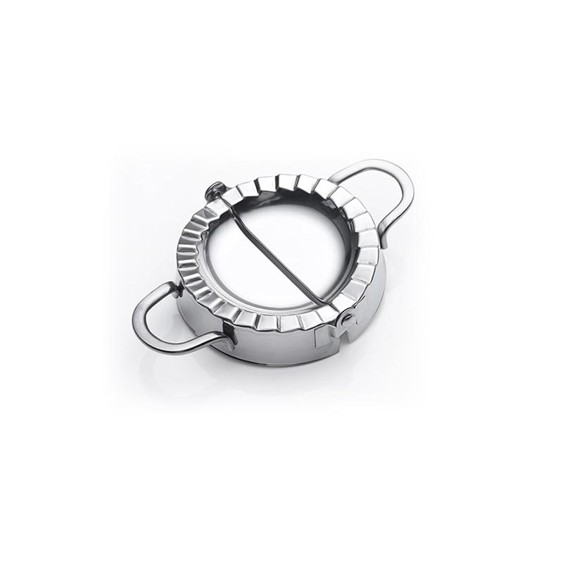 قالب بف ستانلس ستيل مدور مقاس 9.5 سم للتشكيل والتقديم