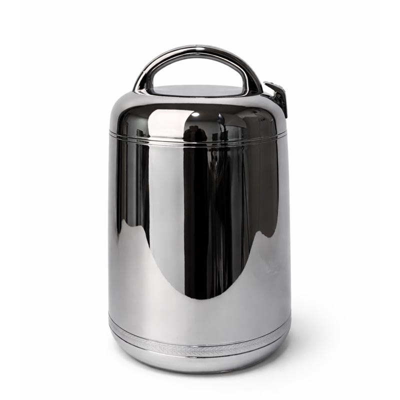 حافظة شوربة بسعة 3 لتر استيل من الداخل وكروم من الخارج مع قفل امن حافظة شوربة بسعة 3 لتر استيل من الداخل وكروم من الخارج مع قفل امن