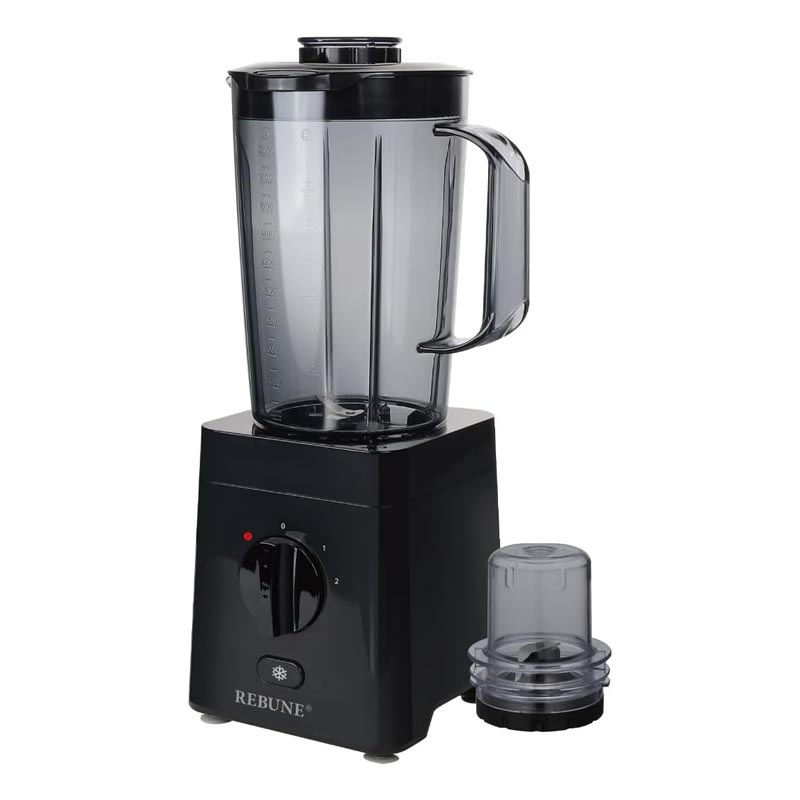 ريبون خلاط كهربائي بسعة 2 لتر مع مطحنة توابل بقوة 650 واط