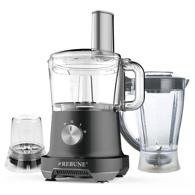 محضرة طعام متعددة الوظائف بقوة 500 واط مع سرعتين و12 وظيفة في جهاز واحد