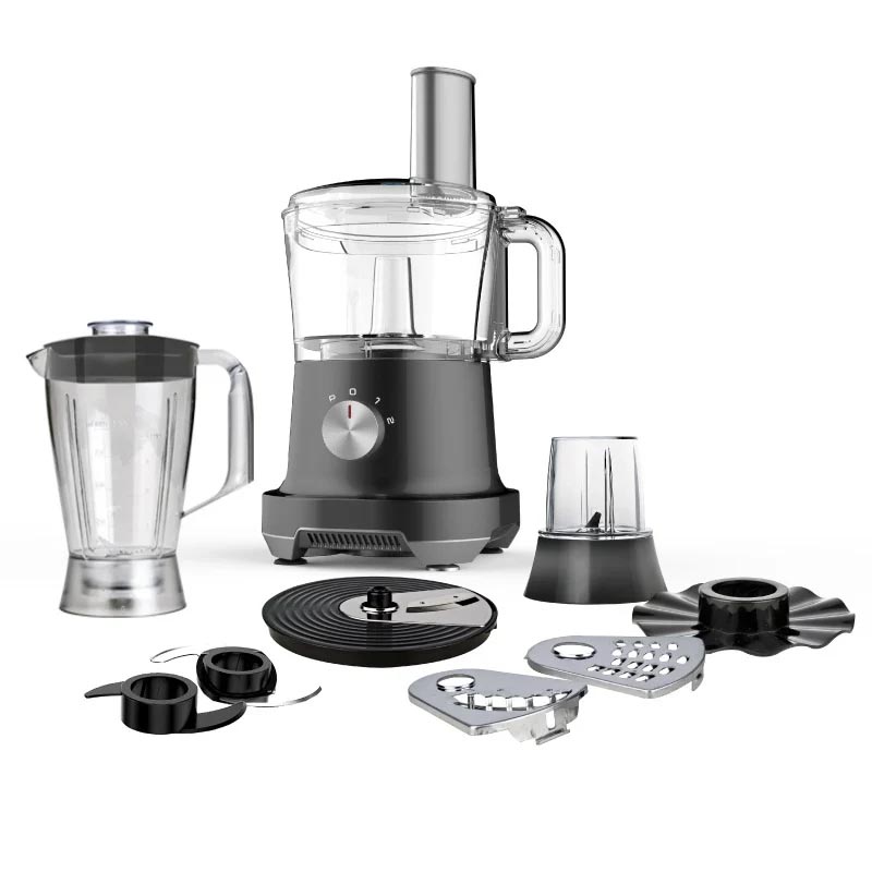 محضرة طعام متعددة الوظائف بقوة 500 واط مع سرعتين و12 وظيفة في جهاز واحد