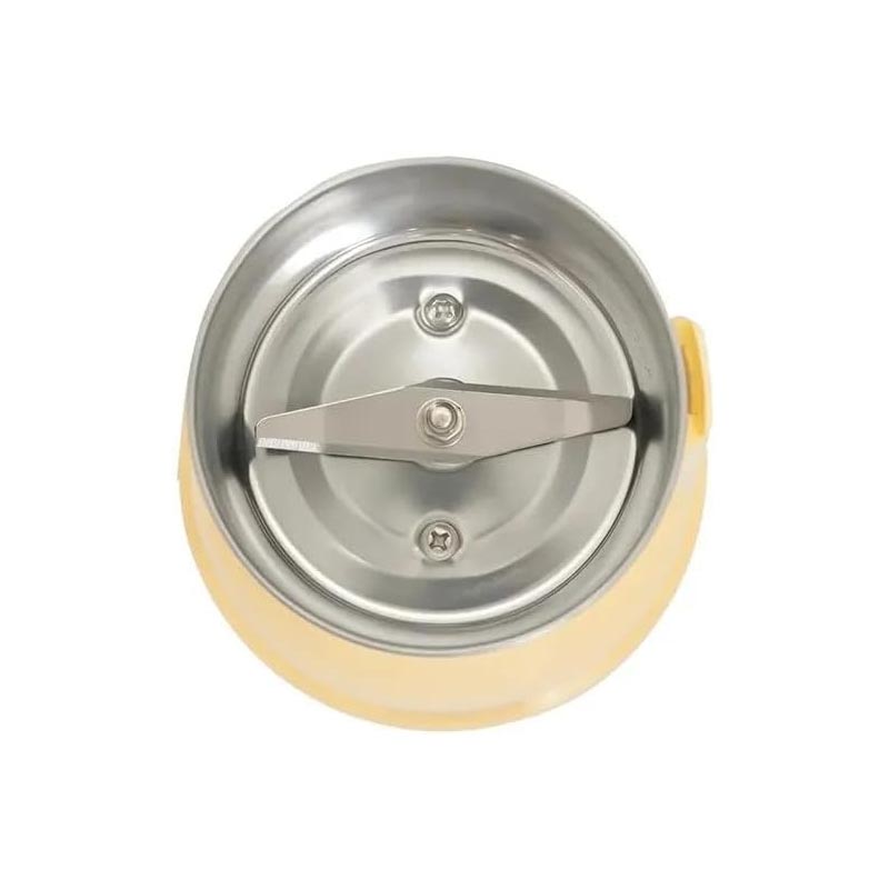 كيون مطحنة قهوة كهربائية بقوة 160 واط سعة 60 غرام مع مفتاح امان وشفرات ستانلس ستيل