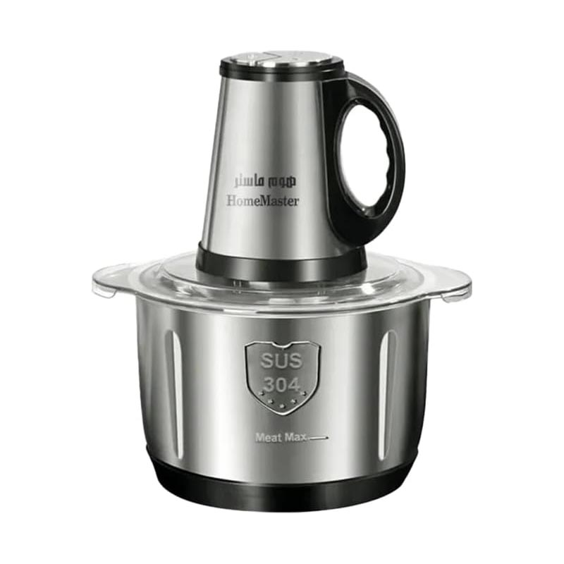 مفرمة طعام كهربائية حوض استيل SUS304 سعة 5 لتر بقوة 500 واط محرك نحاس بالكامل ضمان سنتين