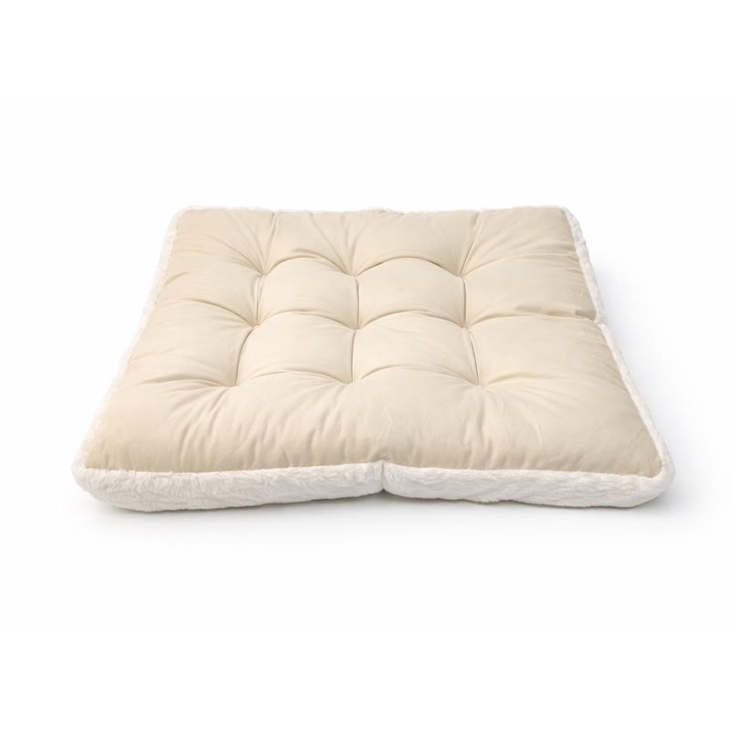 خدادية كرسي مقاس 40 × 40 سم 100% بوليستر مع اطراف فرو