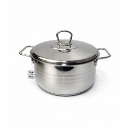 قدر استانلس استيل 20 سم – سعة 3.1 لتر