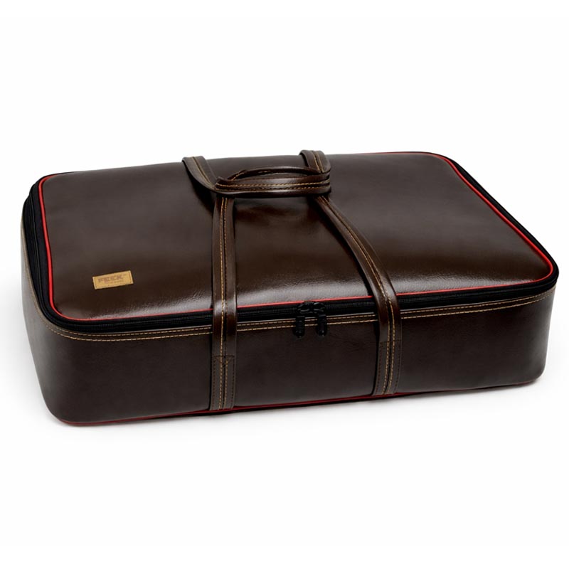 شنطة حافظات فاخرة بطبقة عزل حراري – جلد اصلي وسحاب مرن مقاس 55×38 سم ارتفاع 15 سم شنطة حافظات فاخرة بطبقة عزل حراري – جلد اصلي وسحاب مرن مقاس 55×38 سم ارتفاع 15 سم