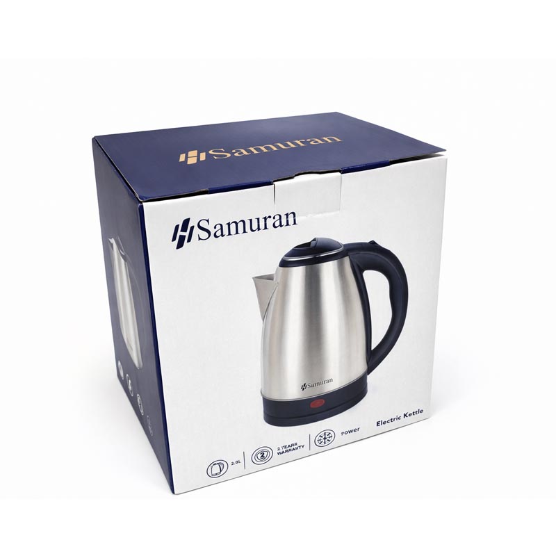 غلاية كهربائية استانلس استيل 2 لتر غلاية كهربائية استانلس استيل 2 لتر