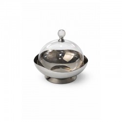 وعاء ستيل بقاعدة 18 سم