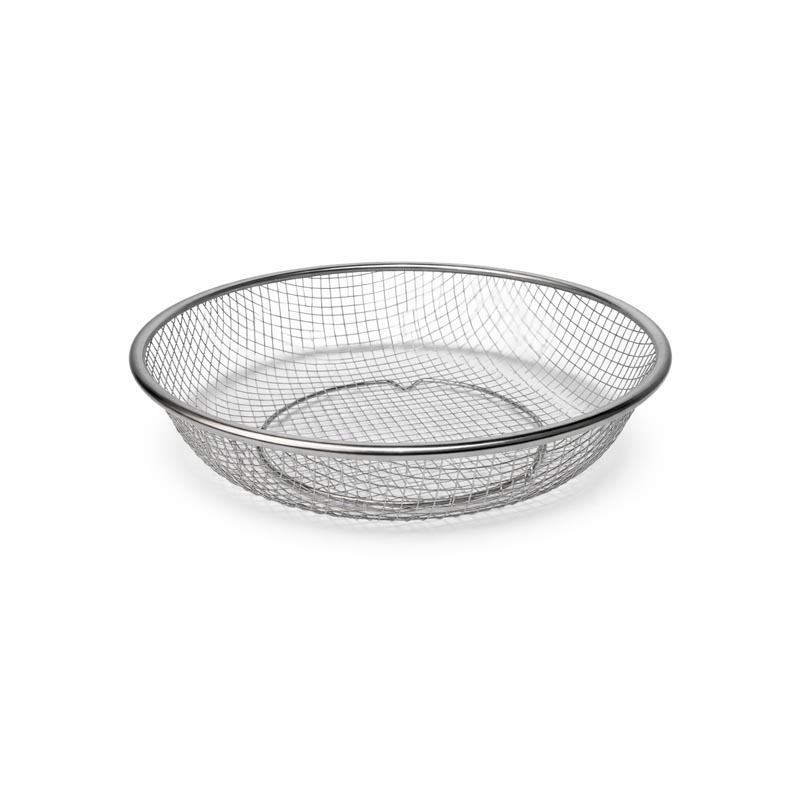 Multi-Purpose Stainless Steel Strainer and Fruit Basket – 24 cm