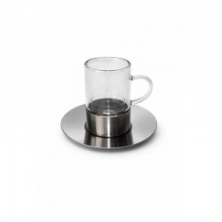 طقم بيالات شاي مع صحون 12 قطعة