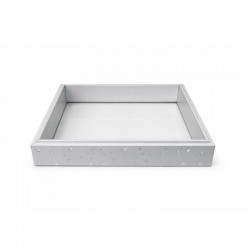 صينية تقديم اكريلك بغطاء 30×30 سم