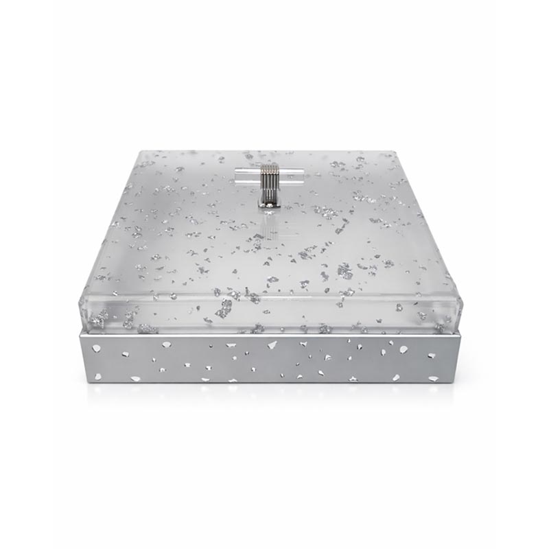 صينية تقديم اكريلك مربعة بغطاء – مقاس 30×30 سم صينية تقديم اكريلك مربعة بغطاء – مقاس 30×30 سم