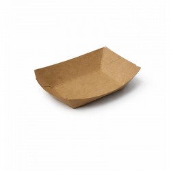 صحن ورق كرافت بني 21*15 – 25 حبة