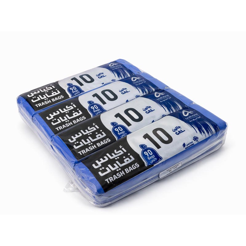 حزمة اكياس نفايات الفا سعة 10 جالون تحتوي على 900 كيس