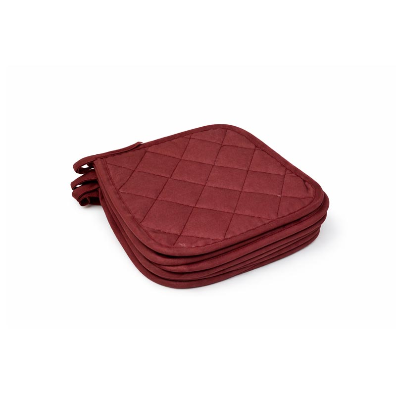 بيز قطن لعزل حرارة الاواني حزمة 8 حبات مقاس القطعة 17 × 17 سم بيز قطن لعزل حرارة الاواني حزمة 8 حبات مقاس القطعة 17 × 17 سم