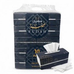 فضة مناديل وجه 600 منديل - 10 حبة فضة مناديل وجه 600 منديل - 10 حبة