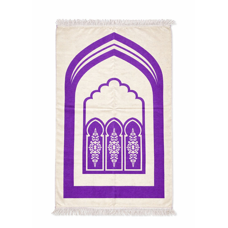 سجادة صلاة وجهين 120×70 سم سجادة صلاة وجهين 120×70 سم