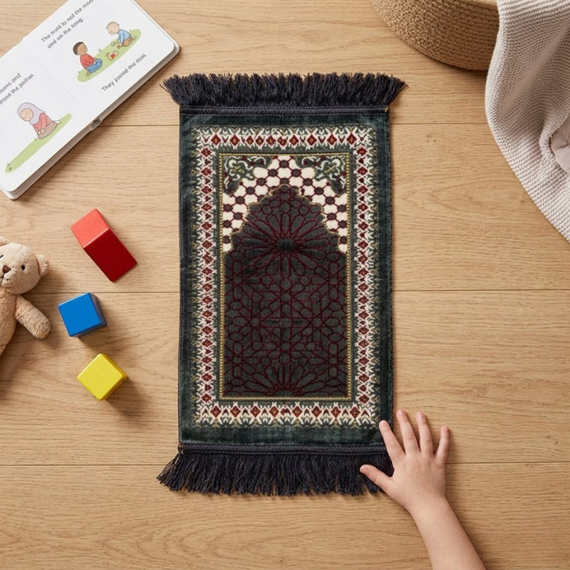 سجادة صلاة اطفال 60×33 سم سجادة صلاة اطفال 60×33 سم