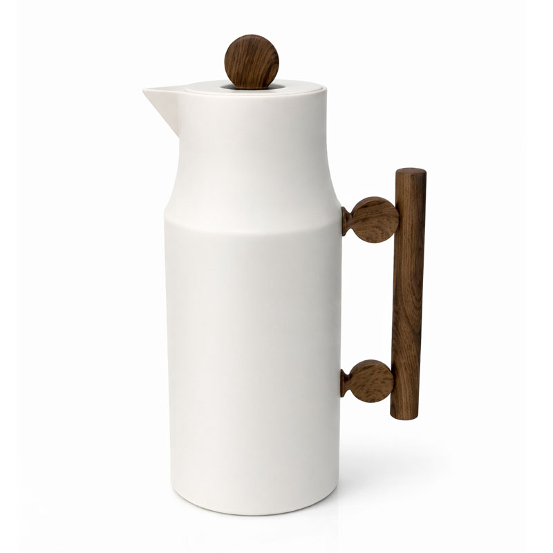 ترمس قهوة وشاي 1 لتر اوف وايت ترمس قهوة وشاي 1 لتر اوف وايت