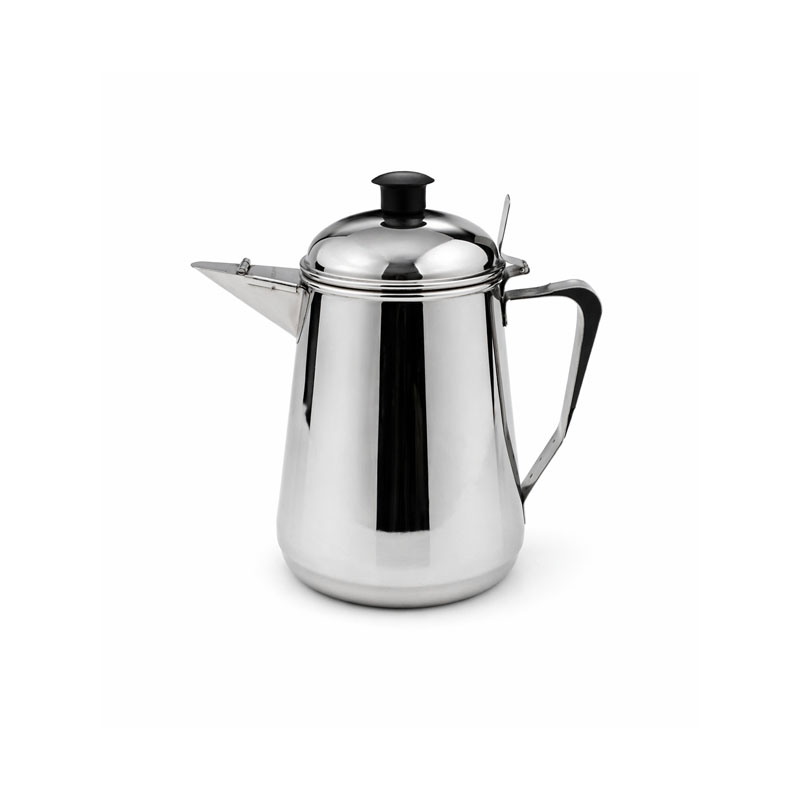 ابريق استيل بكرج 2 لتر لتحضير القهوة والحليب – صناعة هندية