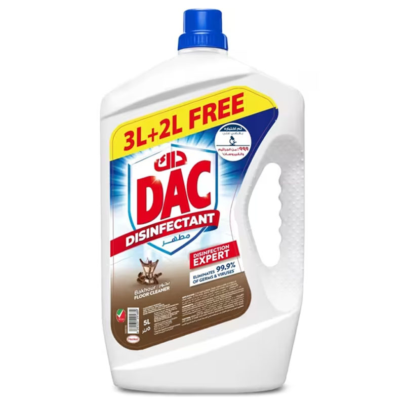 داك مطهر اسطح سائل 5 لتر برائحة البخور لتنظيف عميق داك مطهر اسطح سائل 5 لتر برائحة البخور لتنظيف عميق