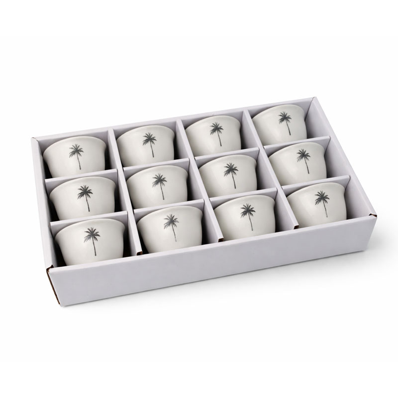 فنجال قهوة وسط طقم 12 حبة بورسلان من توكيلات السيف