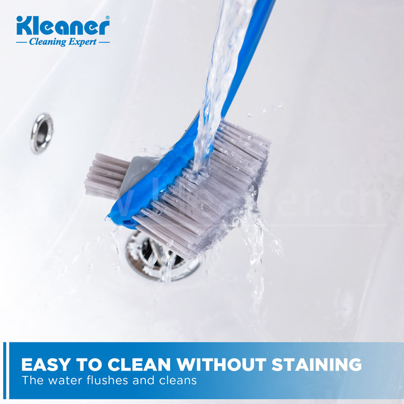 فرشاة تنظيف حمام بتصميم قابل للفصل طول 39 سم شعيرات PP