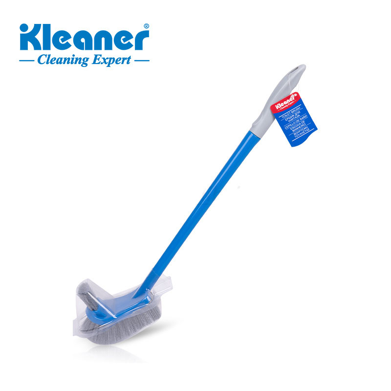 فرشاة تنظيف حمام بمقبض طويل 49.5 سم شعيرات PP