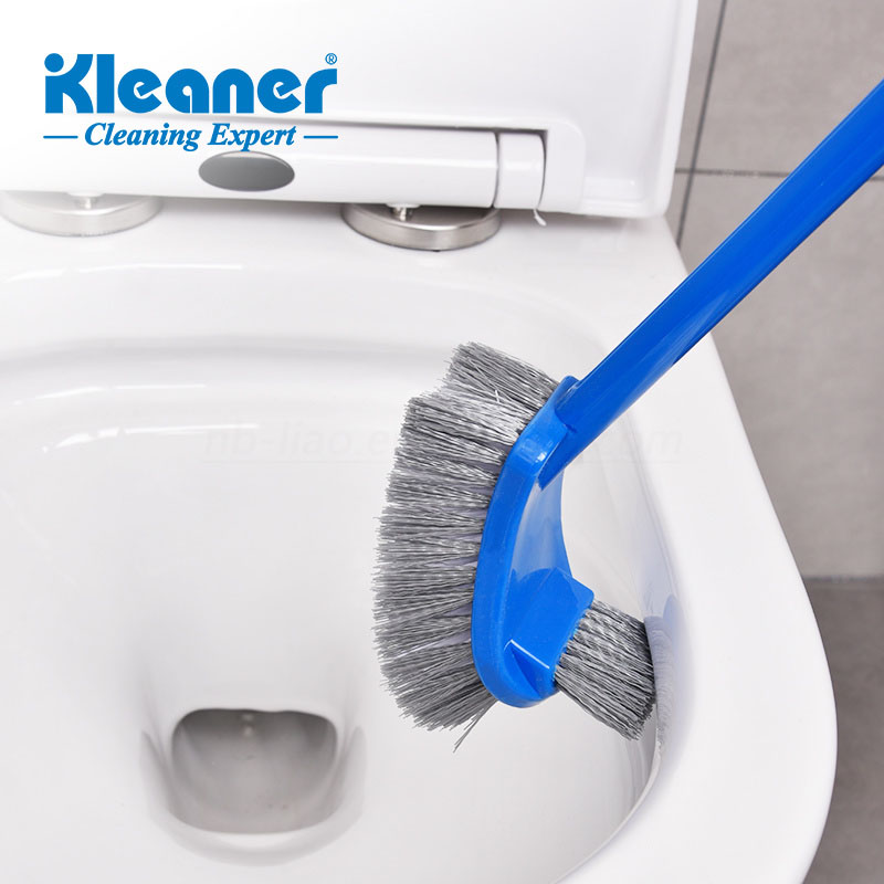 فرشاة تنظيف حمام بمقبض طويل 49.5 سم شعيرات PP