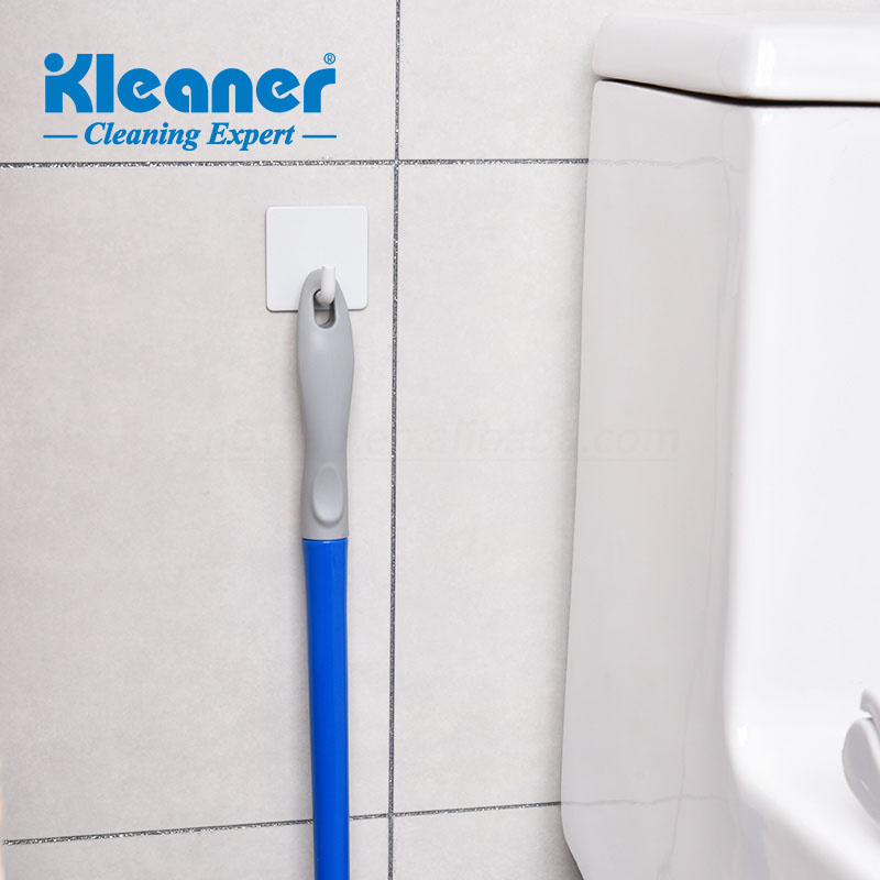 فرشاة تنظيف حمام بمقبض طويل 49.5 سم شعيرات PP