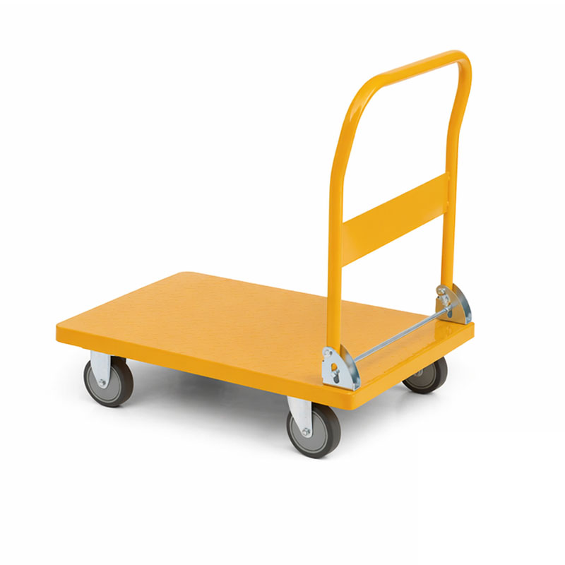 عربة نقل منصة حديد قابلة للطي 90 × 60 سم