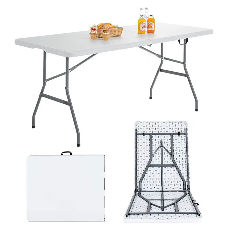 طاولة متعددة الاستخدام قابلة للطي | 180 × 70 سم - ارتفاع 72 سم