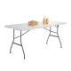 طاولة متعددة الاستخدام قابلة للطي | 180 × 70 سم - ارتفاع 72 سم