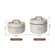 Food Storage Container Set with Organizing Bag | 400 ml + 550 ml - Stainless Steel Inner